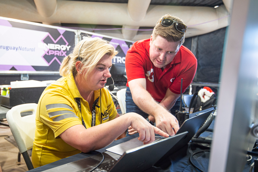 NOVEMBER 24: Inside Race Control during the Punta del Este on November 24, 2022. (Photo by Charly Lopez / LAT Images)