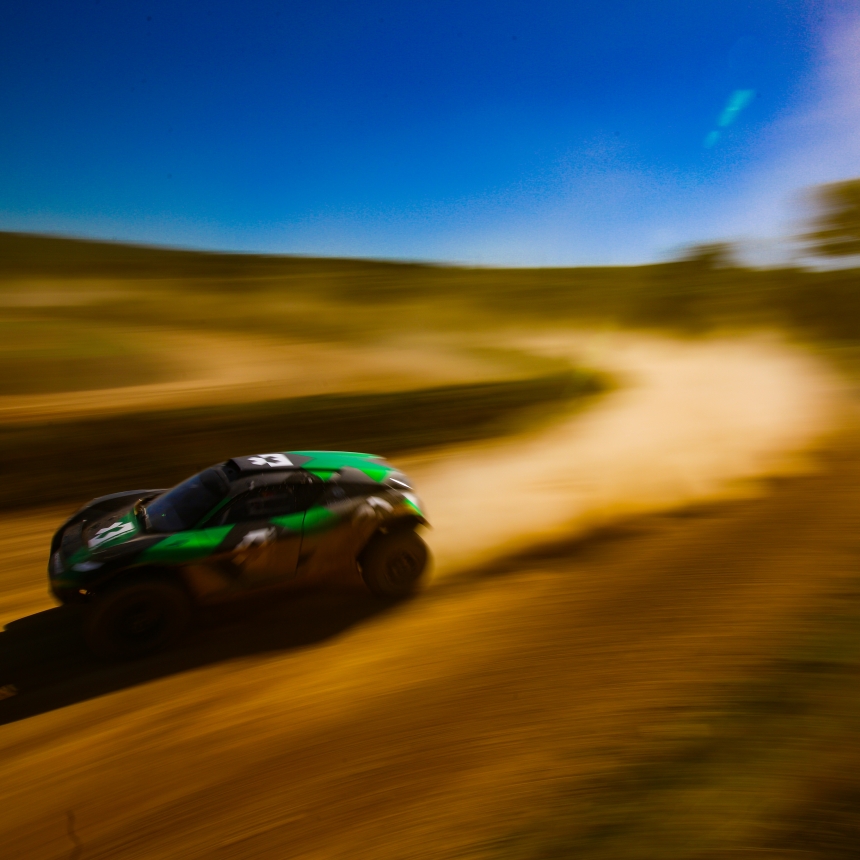 | Driver: Timmy Hansen| Car: Odyssey 21|| Photographer: Shivraj Gohil| Event: Extreme E Testing October 2019| Location: Chateau De Lastours| Series: Extreme E| Country: France |