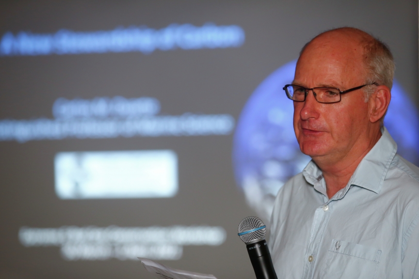MARCH 30: Richard Washington, Professor of Climate Science, Keble College, Oxford  aboard The St Helena logistics ship during the Saudi Arabia on March 30, 2021. (Photo by Colin McMaster / LAT Images)