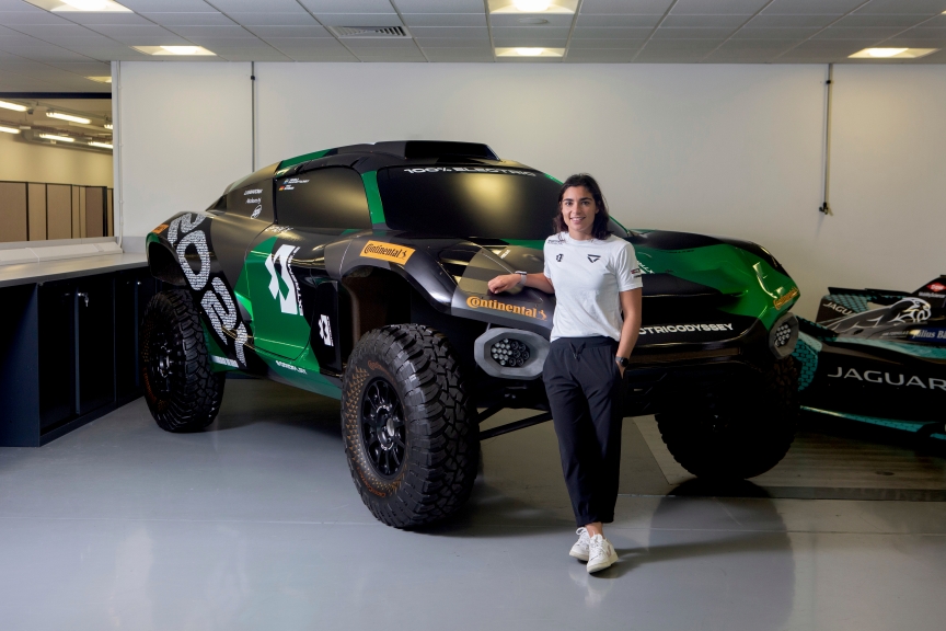 Extreme E press day at Williams Advanced Engineering. 14/7/21/
Photo Tom Pilston.
