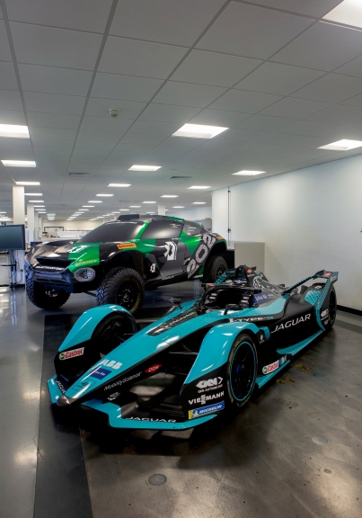 Extreme E press day at Williams Advanced Engineering. 14/7/21/
Photo Tom Pilston.