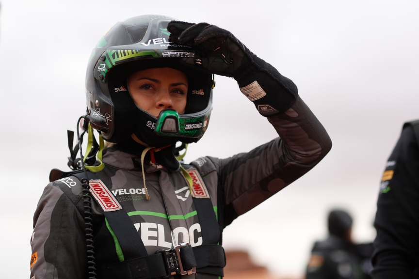 FEBRUARY 19: Christine 'GZ' Giampaoli Zonca (ESP), Veloce Racing during the Saudi Arabia on February 19, 2022. (Photo by Alastair Staley / LAT Images)