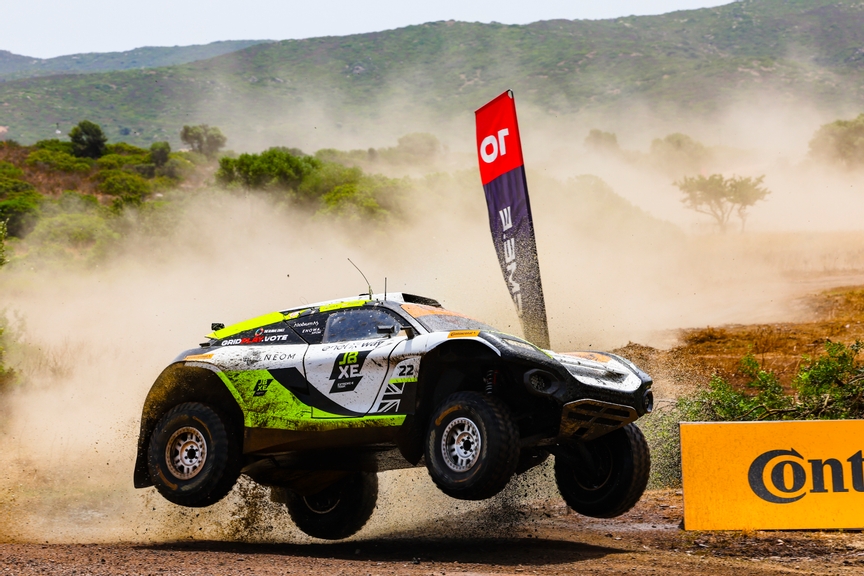 JULY 05: Hedda Hosas (NOR) / Kevin Hansen (SWE), JBXE during the Sardinia on July 05, 2022. (Photo by Colin McMaster / LAT Images)
